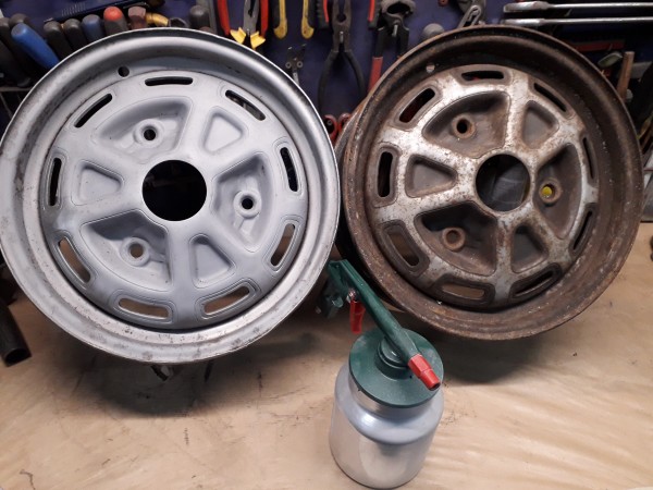 20190228_222530.jpg (2.71 MiB) Visto 6125 veces En esta foto se aprecia el antes y después y tambien se ve la pistola que utilicé