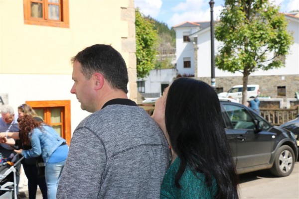 Alberto y Montse a la entrada del museo