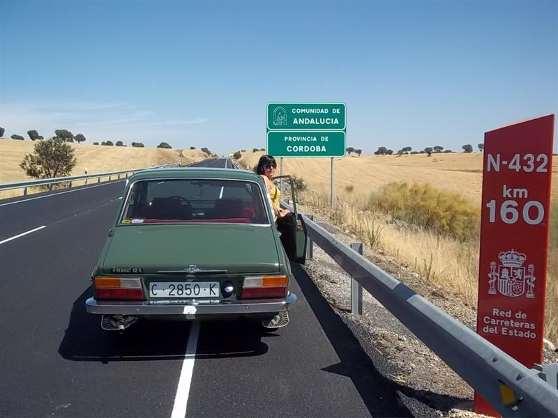 entrando en Córdoba por la N-432