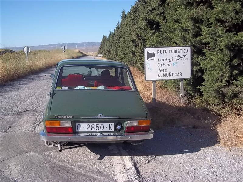 De Granada a Almuñercar todo por comarcal