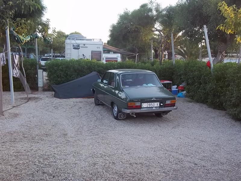 En el camping Cabo de Gata