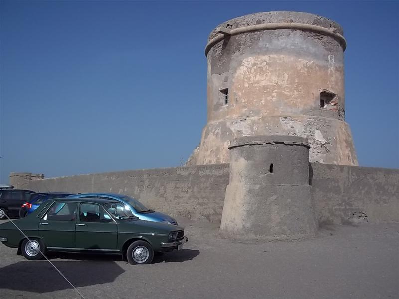 En la playa en Cabo de Gata